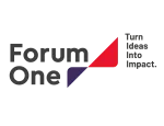 Forum One Logo - Turn Ideas Into Impact.